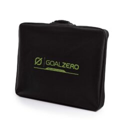 goal zero boulder 100 briefcase mountable solar panel close up