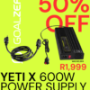 YETI X, GOALZERO, POWERSUPPLY